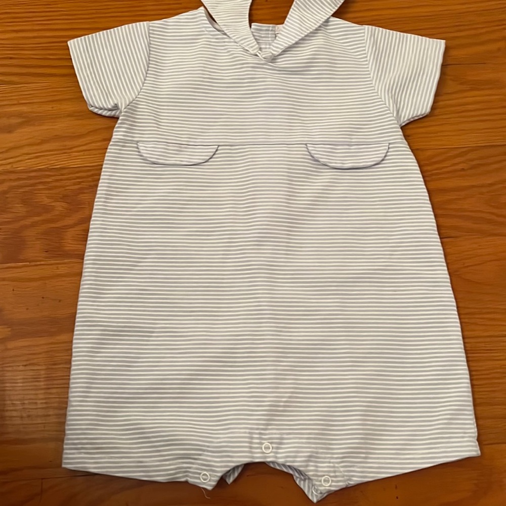Striped onesie outfit